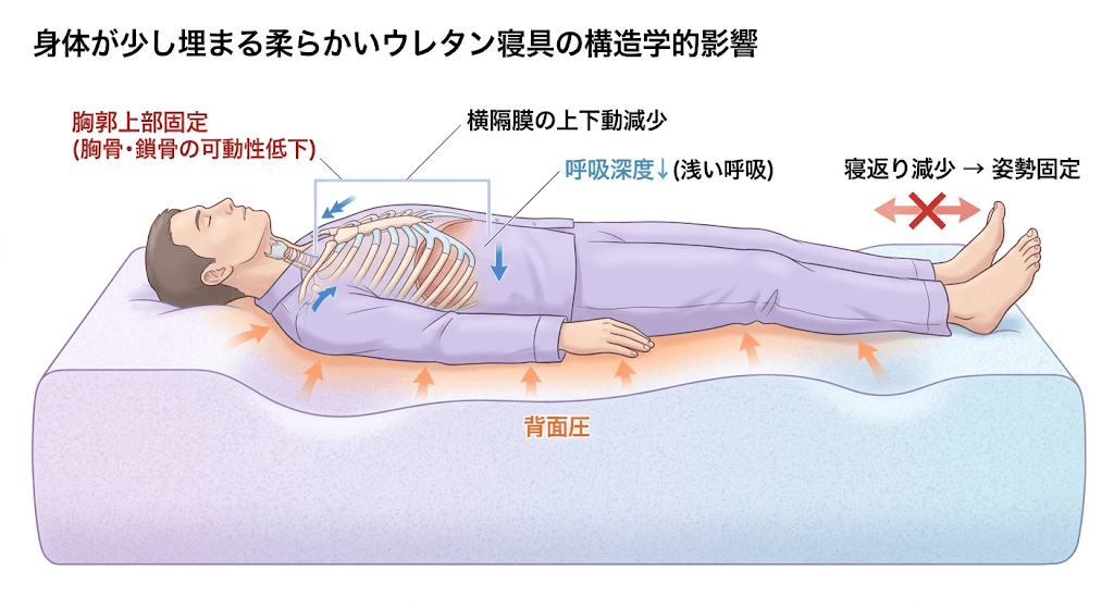 ウレタン寝具で"呼吸が浅くなる人"が増えている？密着構造の盲点