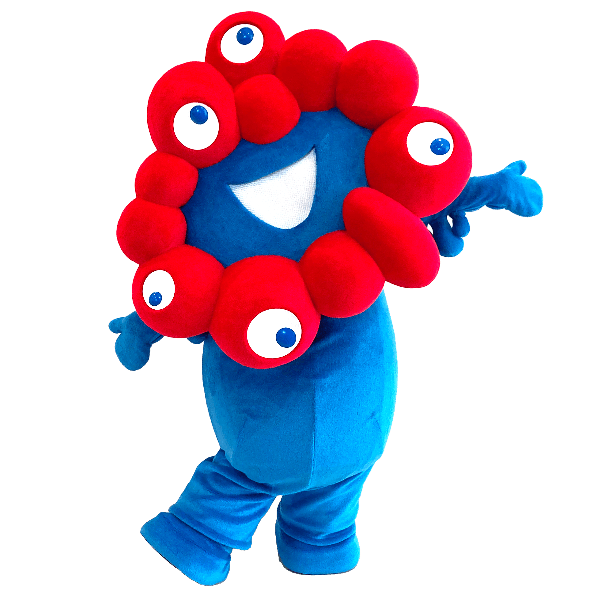 今年はミャクミャクも 登場し、万博PR!