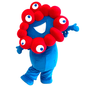 今年はミャクミャクも 登場し、万博PR！