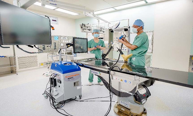 最新鋭の膝手術支援ロボットを日本初導入　4月10日（水）日本初症例となる手術の説明会・デモを実施