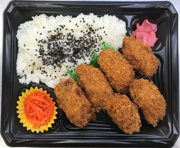 カキフライ弁当画像(画像はイメージです。)