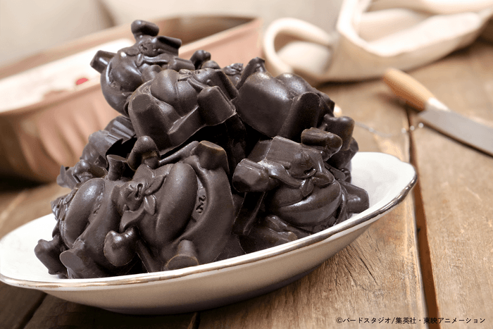 チョコになっちゃえ!!魔人ブウのチョコ型(使用イメージ)