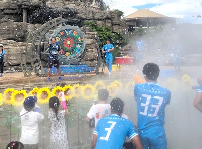 2024年度に開催された 「Splash Water Tiamo」の様子