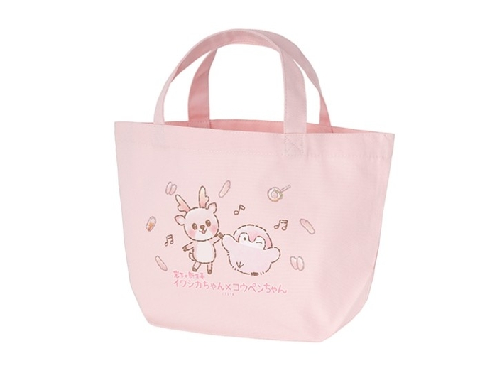 イワシカちゃん×コウペンちゃん ランチサイズトートバッグ