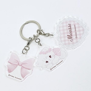 mikkoの3連アクリルキーホルダー