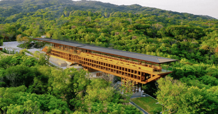 ▲360°大自然に囲まれた禅リトリート施設「禅坊 靖寧」