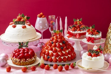 ＜いちご専門店 いちごBonBonBERRY＞ 静岡いちごを約100粒使用したツリー型のプレミアムケーキも！ 2025クリスマスケーキを10月4日(土)から予約受付開始
