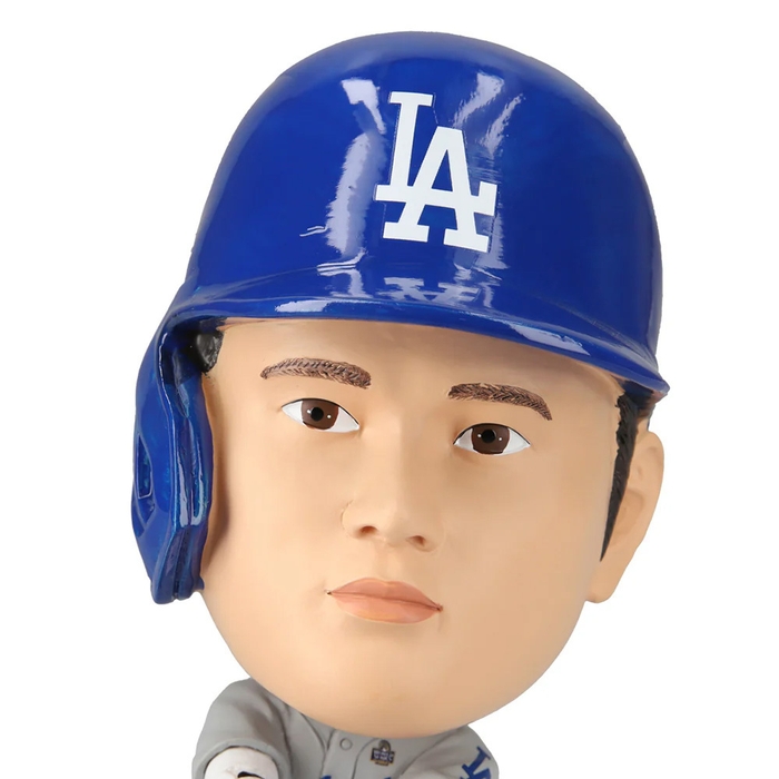 大谷翔平 2024 World Series Champion Player トロフィー & チケット台座付 世界限定ボブルヘッド顔アップ