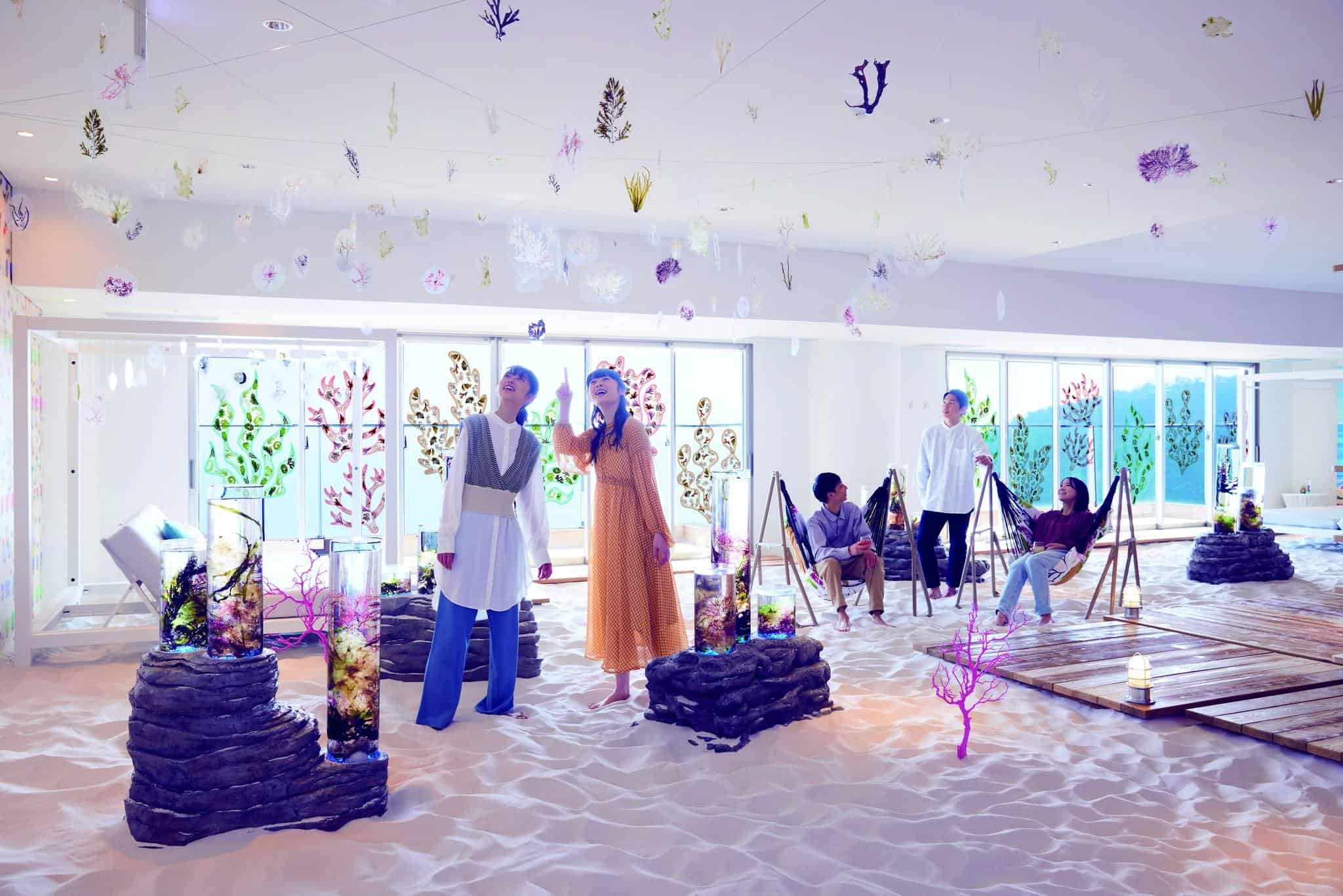 【リゾナーレ熱海】海の中でのお花見気分！色鮮やかで美しい海藻を通して 春を感じるイベント「海の花咲くリゾナーレ」開催 ～海藻を使った春らしいドリンクやフレームブーケ作りが新登場～ 期間：2023年3月11日～5月31日