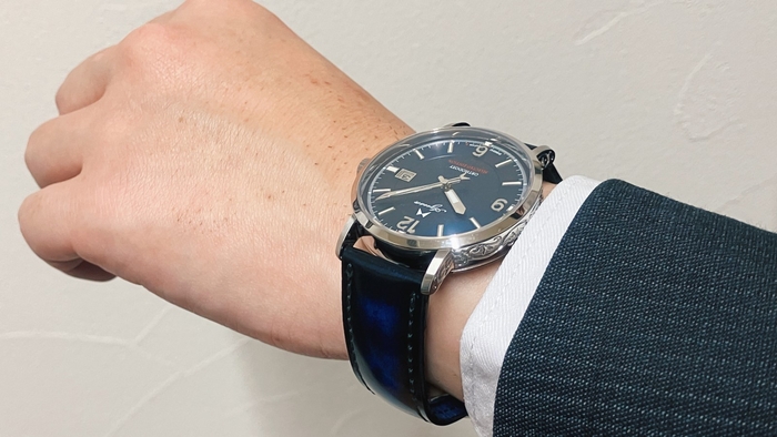 着用イメージ(ブルー)