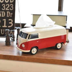 Volkswagen T1 バス型ティッシュケースが丹波屋 栃木くらしっくに登場