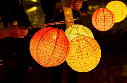 紙提灯販売(イメージ) 