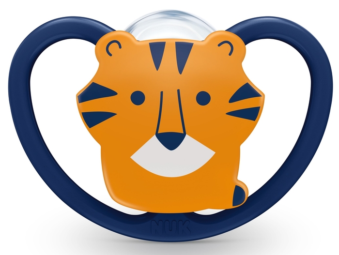 おしゃぶりスペース(消毒ケース付き)トラ