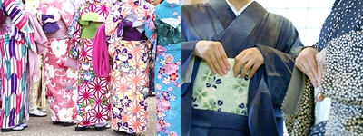 和装着付け体験