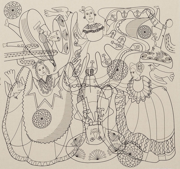 「Aiken Drum」コラボファブリック