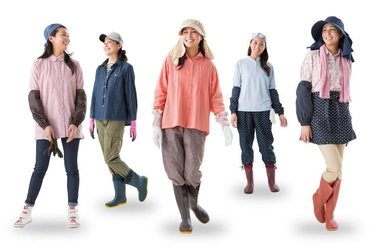 専属スタイリストによる2018春夏の“畑のおしゃれコレクション”　 「のらスタイル」の人気トップスを着こなす爽やかコーデを紹介！