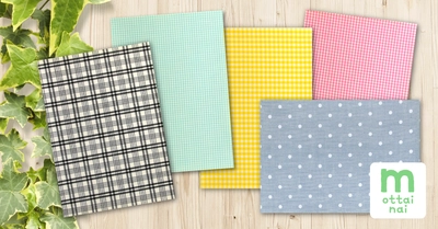 【SDGs・数量限定】“もったいない”から実現。商品開発等で余った生地をアイロン接着加工したカットクロス。