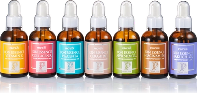お肌に合わせて7種類から選べる  イオン導入用高濃度※ 美容液シリーズ