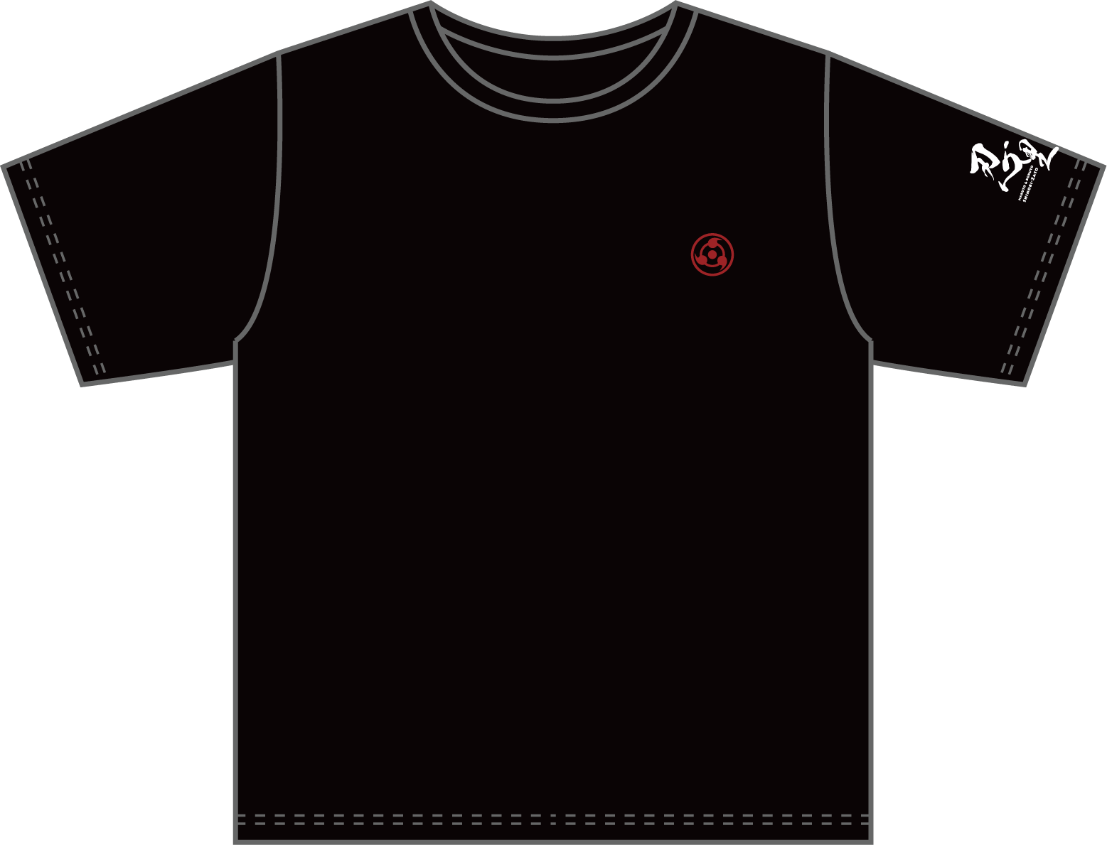 ▲SHINOBIZATO+ うちは家紋Tシャツ