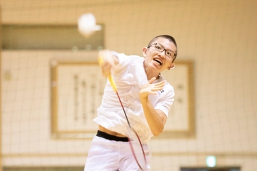 ～ ジュニアアスリートの挑戦を応援 ～ 「デフバドミントン・森本悠生選手(18歳)」 東京2025デフリンピック初出場