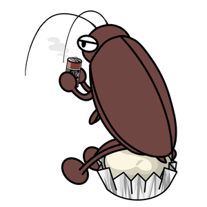 哀愁ただようゴキブリ