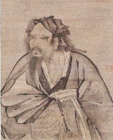 重要文化財 維摩居士像 文清筆 室町時代