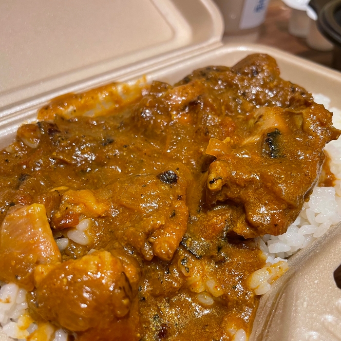 アフガンドライフルーツチキンカレー