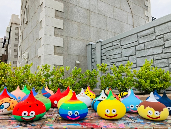 ▲素敵な“MYスライム”を描きだそう!