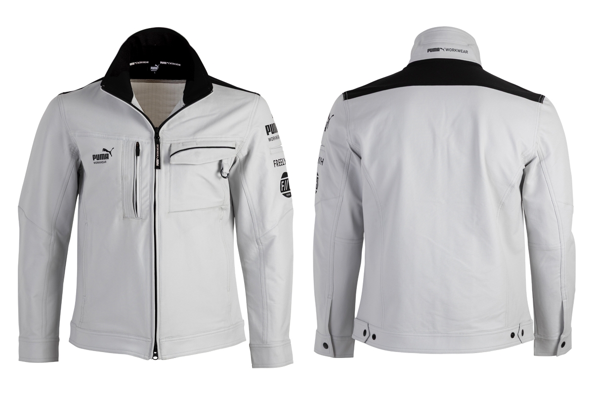 PW-3041G ワークジャケット シルバー