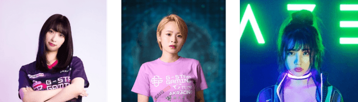 AFTER 6 LEAGUE アンバサダー(左から、倉持由香氏、野々宮ミカ氏、水沢柚乃氏)