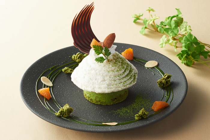 宇治抹茶アシェット・デセール ~アーモンドの惑星~