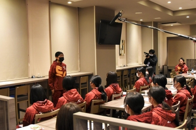 全日本での悔しさを晴らしたいと決意を述べる細見選手