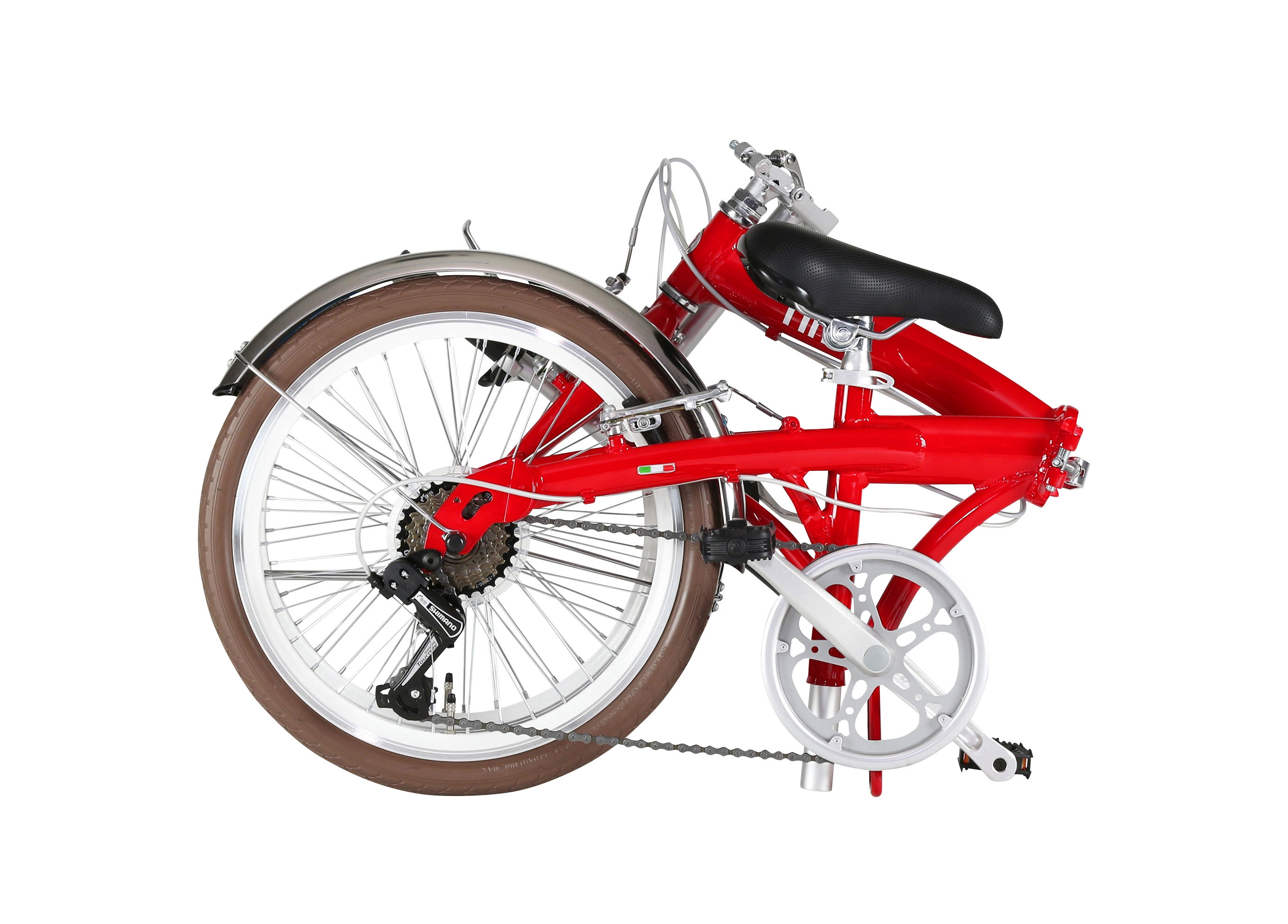 FIAT AL-FDB207V Red 折りたたみ