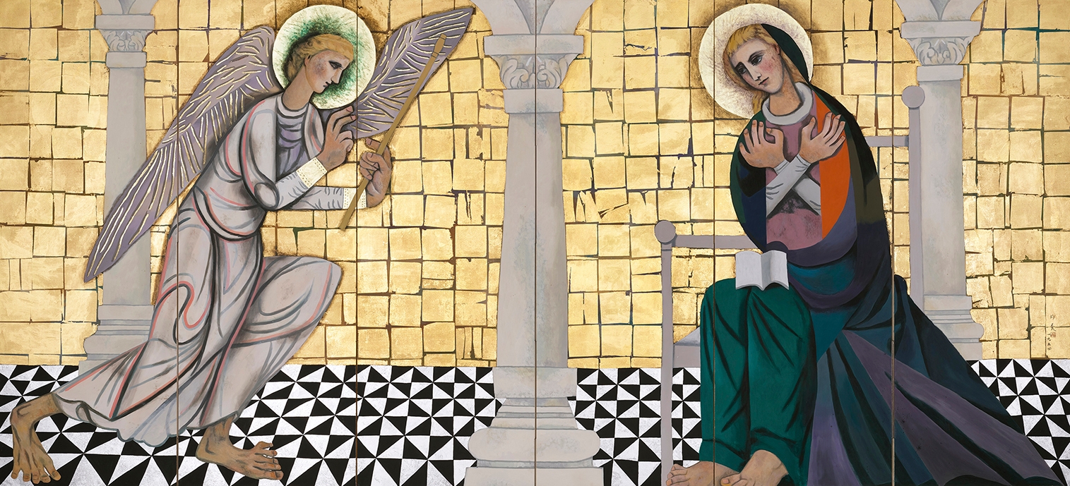 運命の始めと終り(受胎告知) 1954年