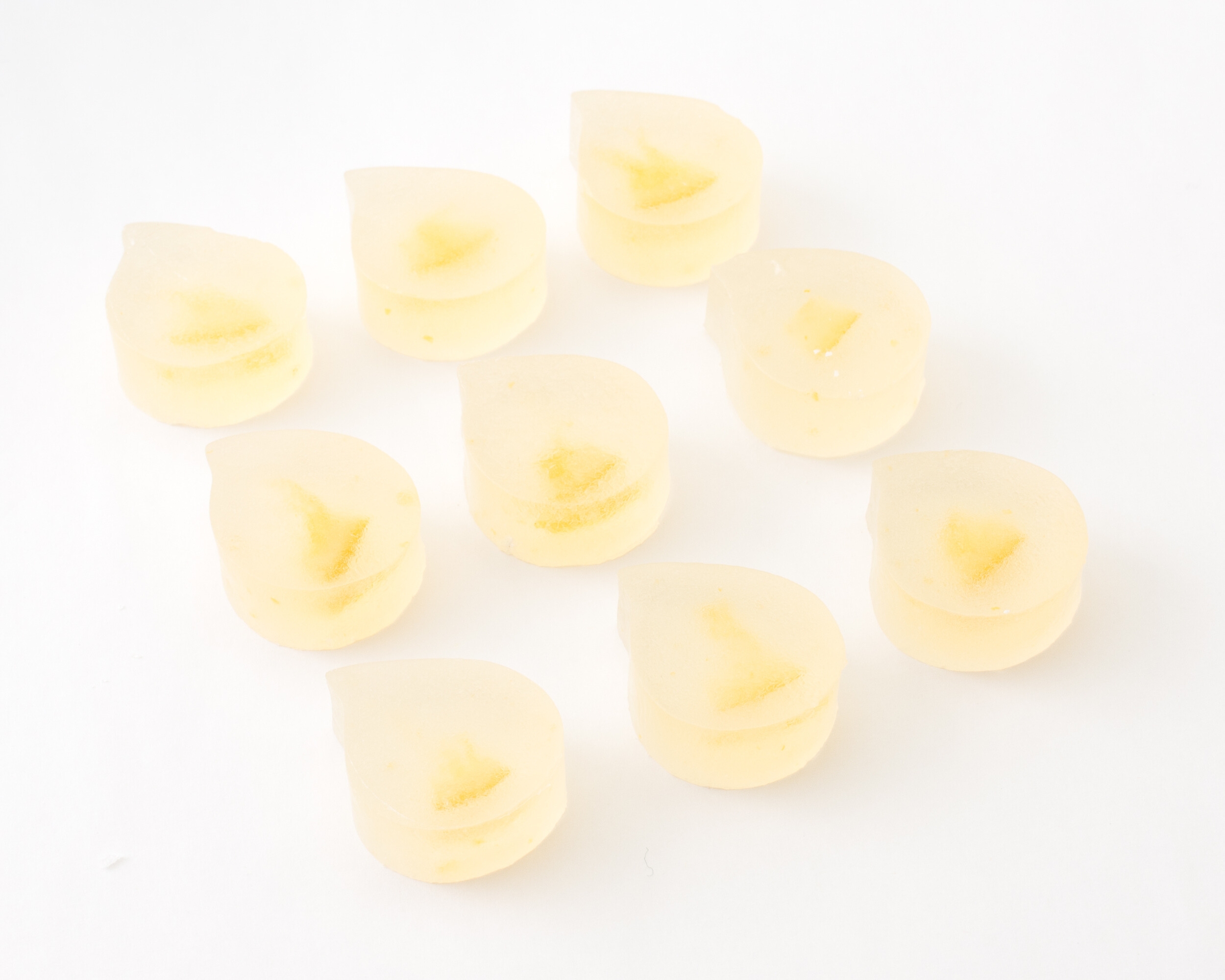 レモンの雫 乾燥後