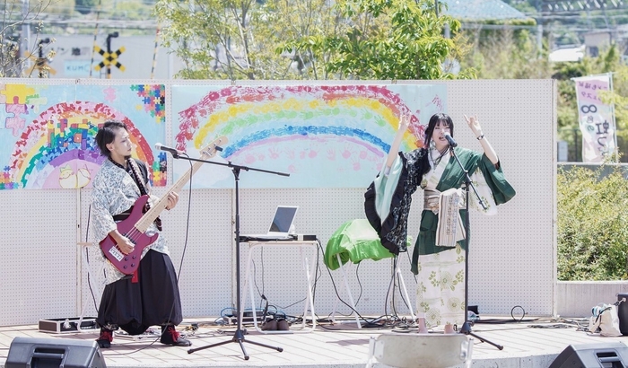 『∞色の虹フェス』ステージの様子