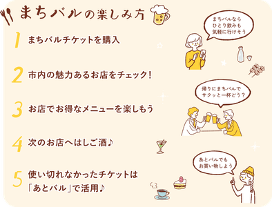 まちバルの楽しみ方