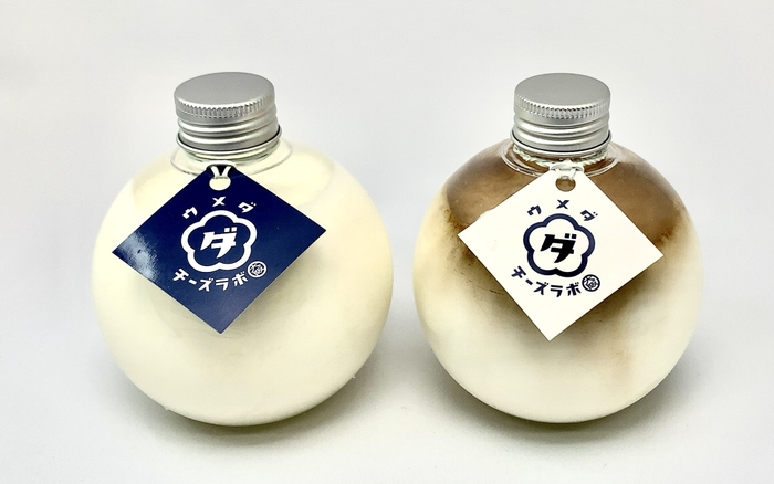 左：白たま(マイルドチーズ)、右：黒たま(クリーミーティラミス) 各税込648円