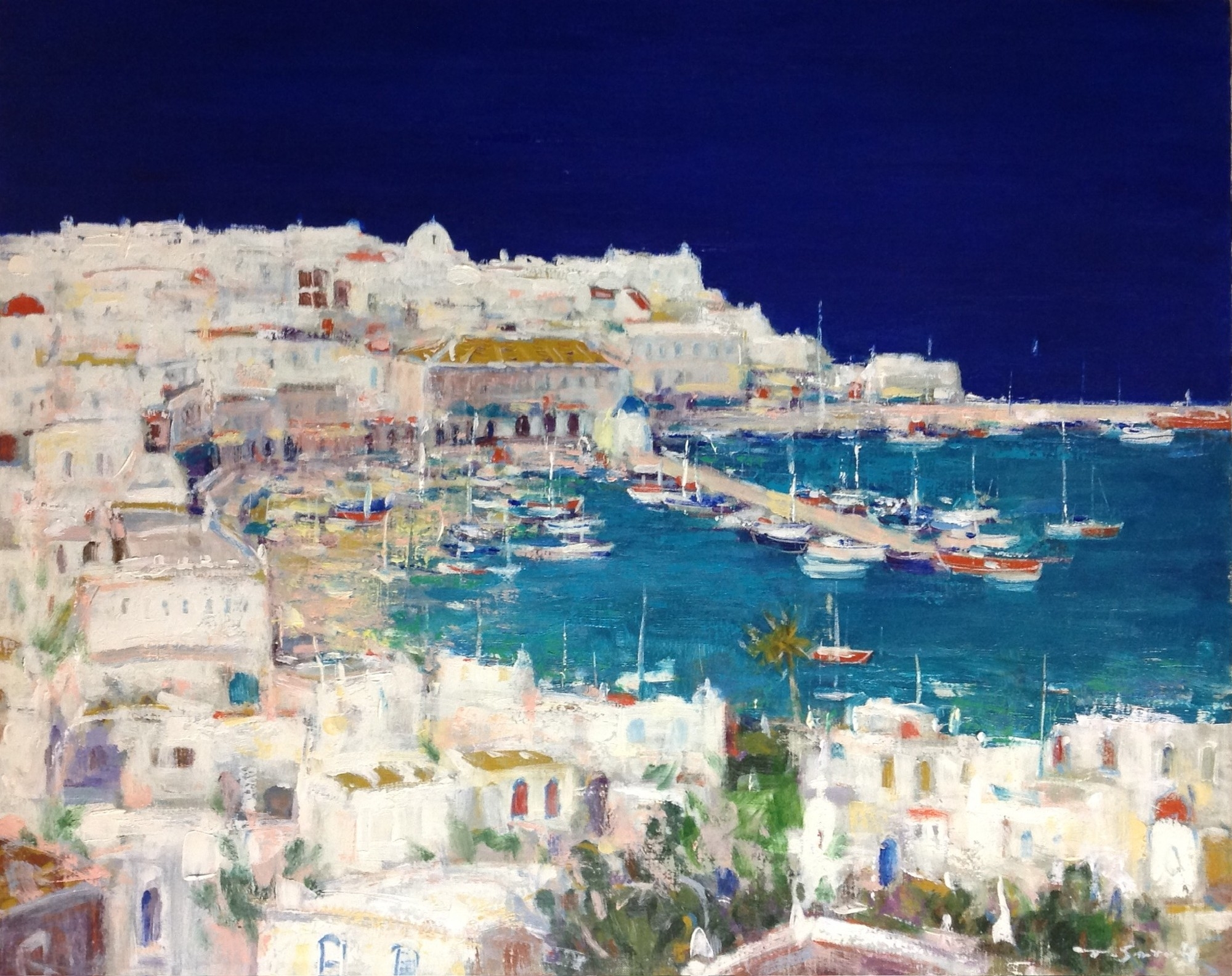 GW開催】日本三景・松島で巡る地中海の旅「第29回佐藤隆春油彩画展