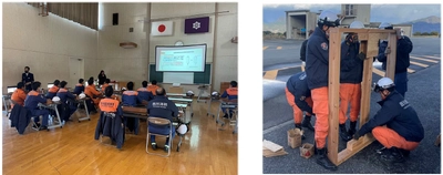 災害時における建築物被害の基礎知識を学ぶ　産業理工学部教授が田川地区消防本部で講義