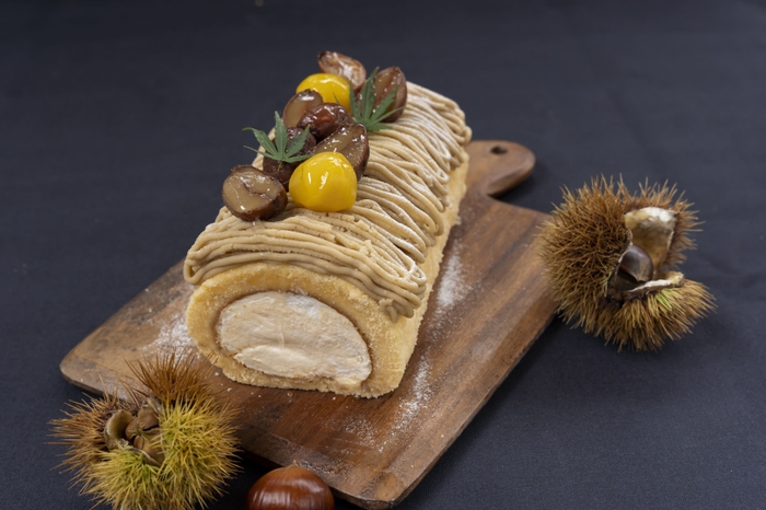 モンブランロールケーキ 1本