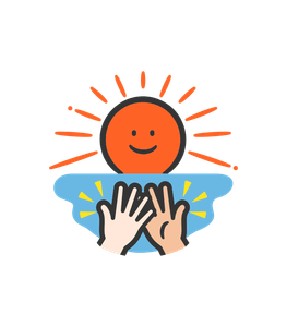 「タッチ」アイコン