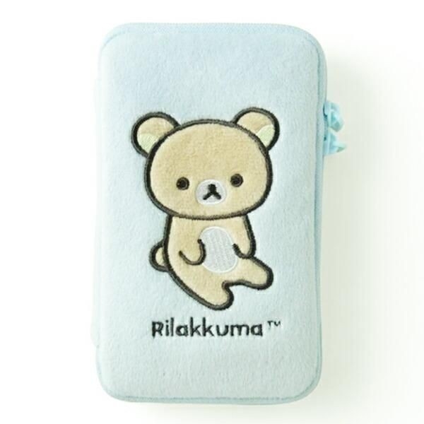 リラックマたちが尊い推しグッズを徹底ガード！傷つけない、可愛すぎる”推守”ポーチ