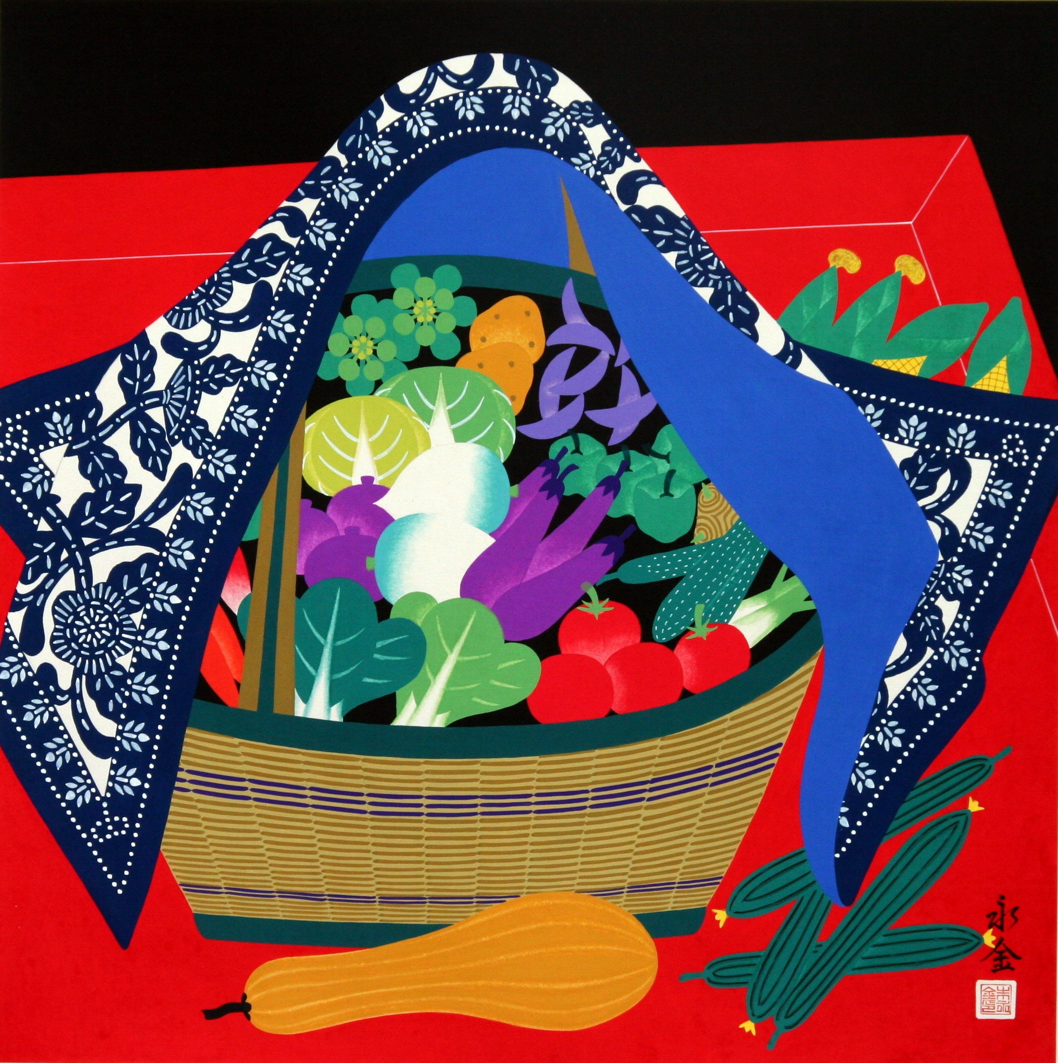 絵画 「家族」金 守益 定本『絵金 極彩の闇』：キュレーターズノート｜美術館・アート情報