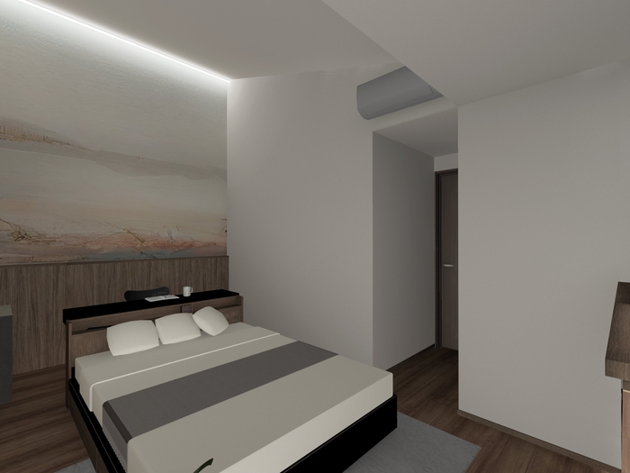 主寝室 イメージパース