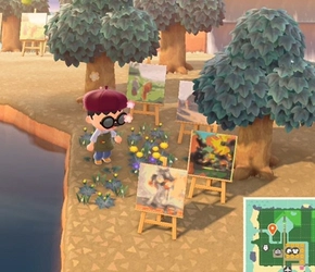 「あつまれ どうぶつの森」に飾ろう！ 諸橋近代美術館の西洋近代コレクションより第3弾