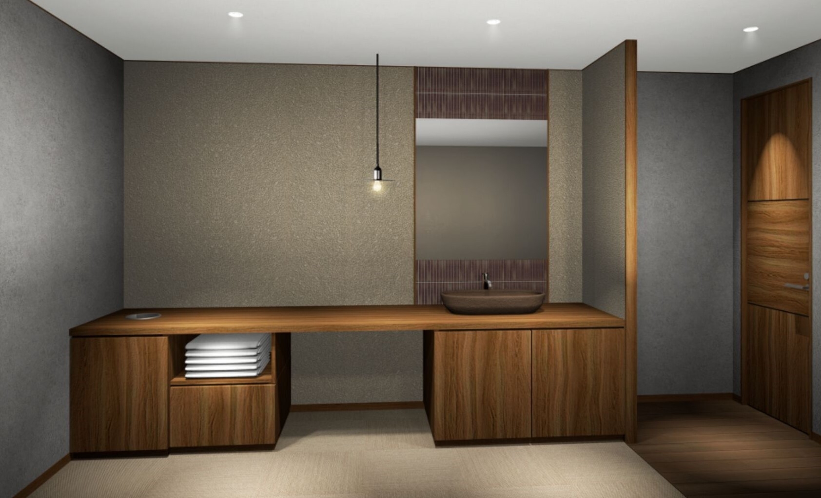 「大地 DAICHI」脱衣所