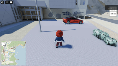 メタバース空間で日和佐うみがめ博物館カレッタを訪れる馬渕氏