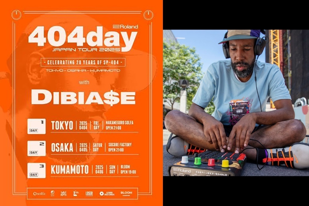 404 DAY JAPAN TOUR 2025 with DIBIA$E
