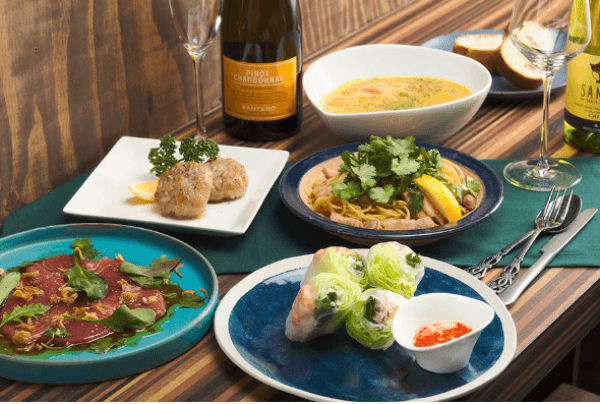 大師前駅近く!ベトナムとイタリアの融合料理が楽しめるバルレストラン『Diner Bulb VietLian』の情報を駅近ドットコムで公開